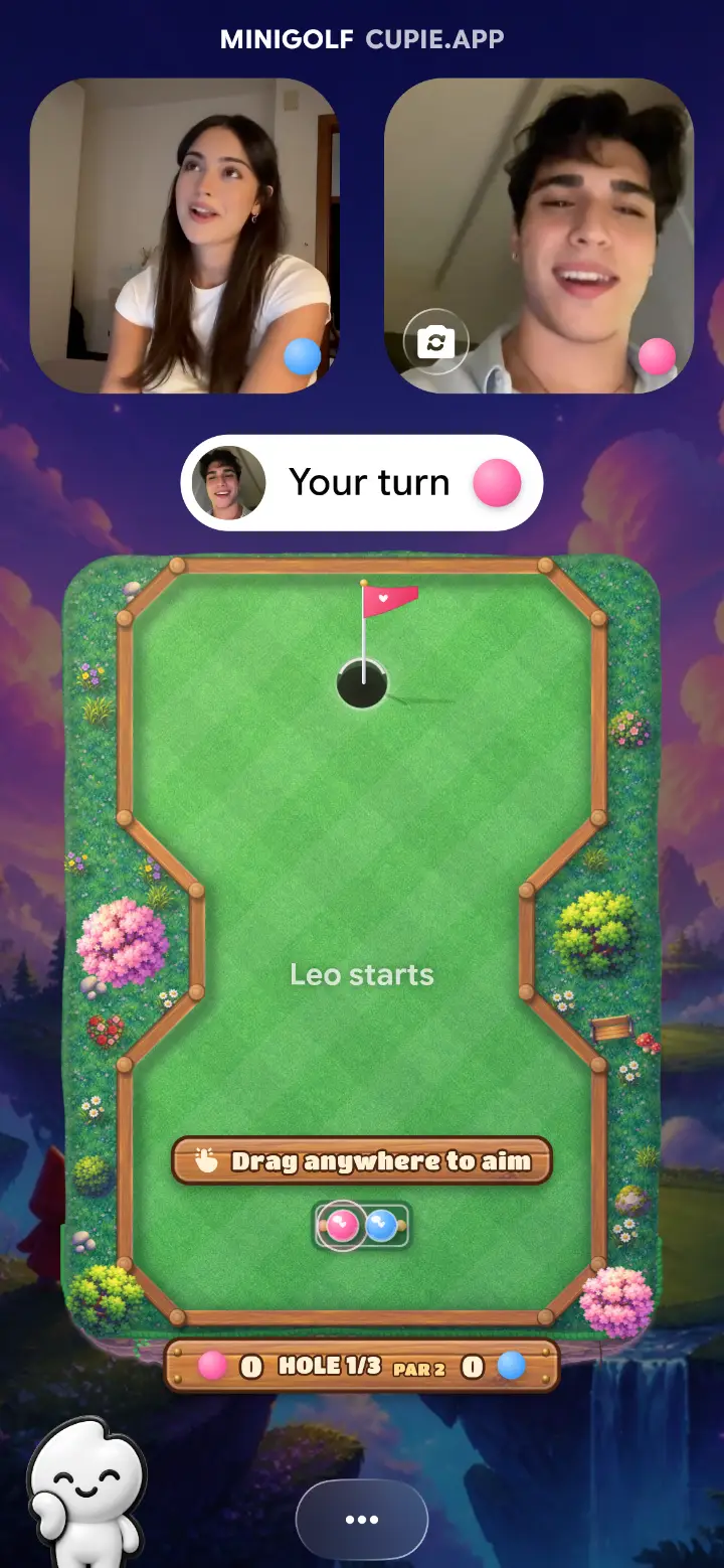 Minigolf para dos en Cupie